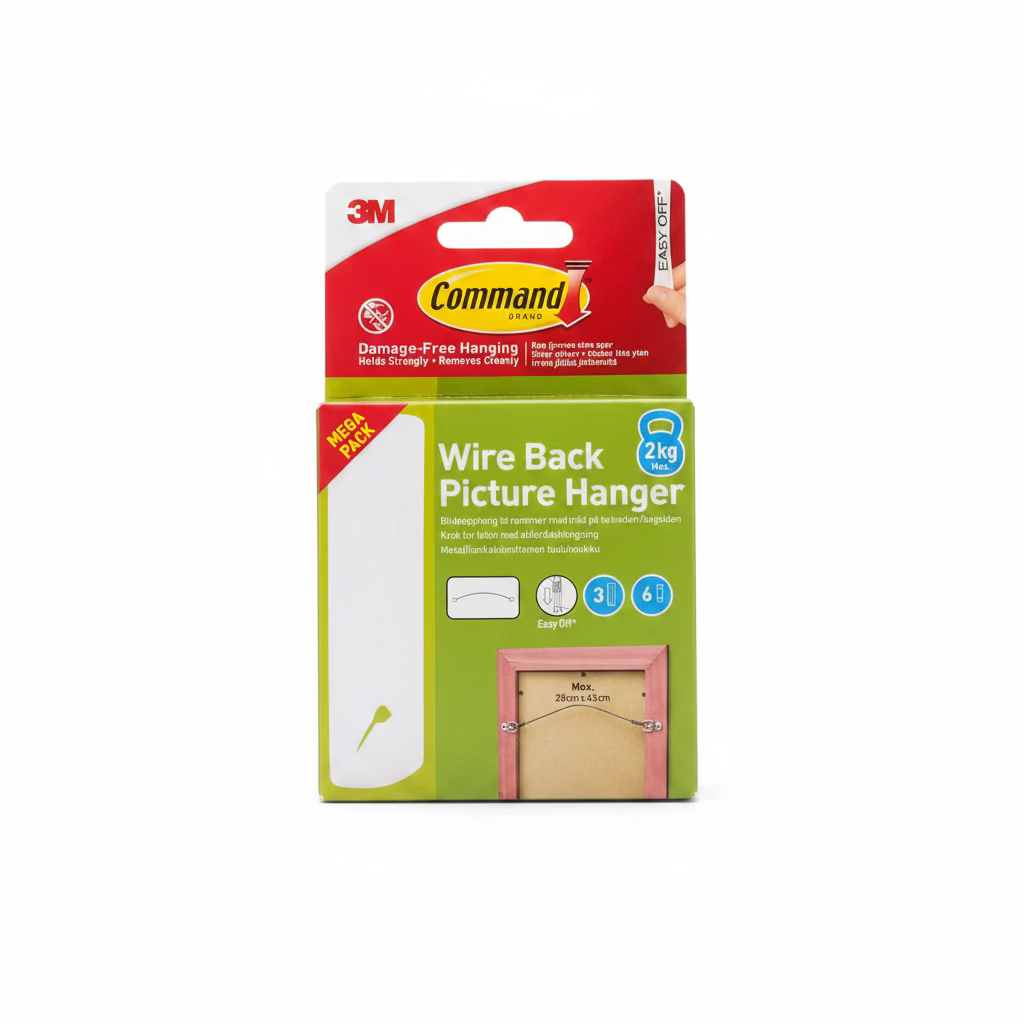 Command wire back picture hanger 2Kg max