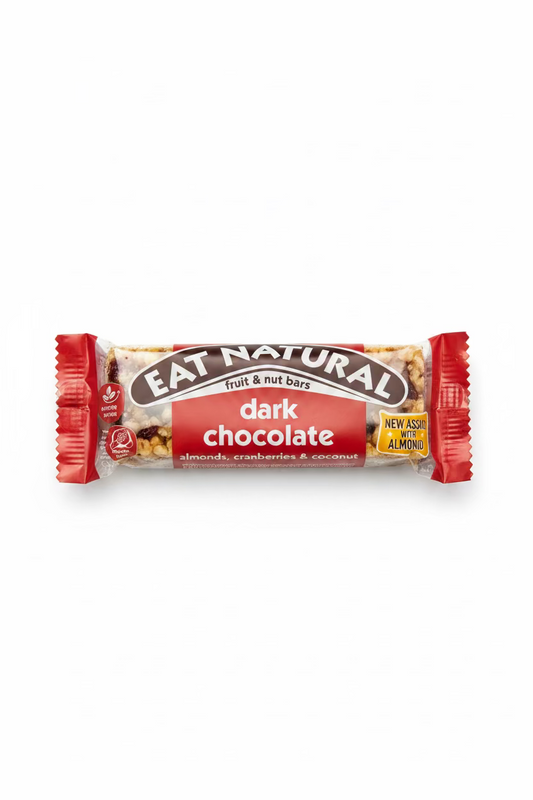 EAT NATURAL DARK CHOCOLATE FRUIT & NUT BARS 40g