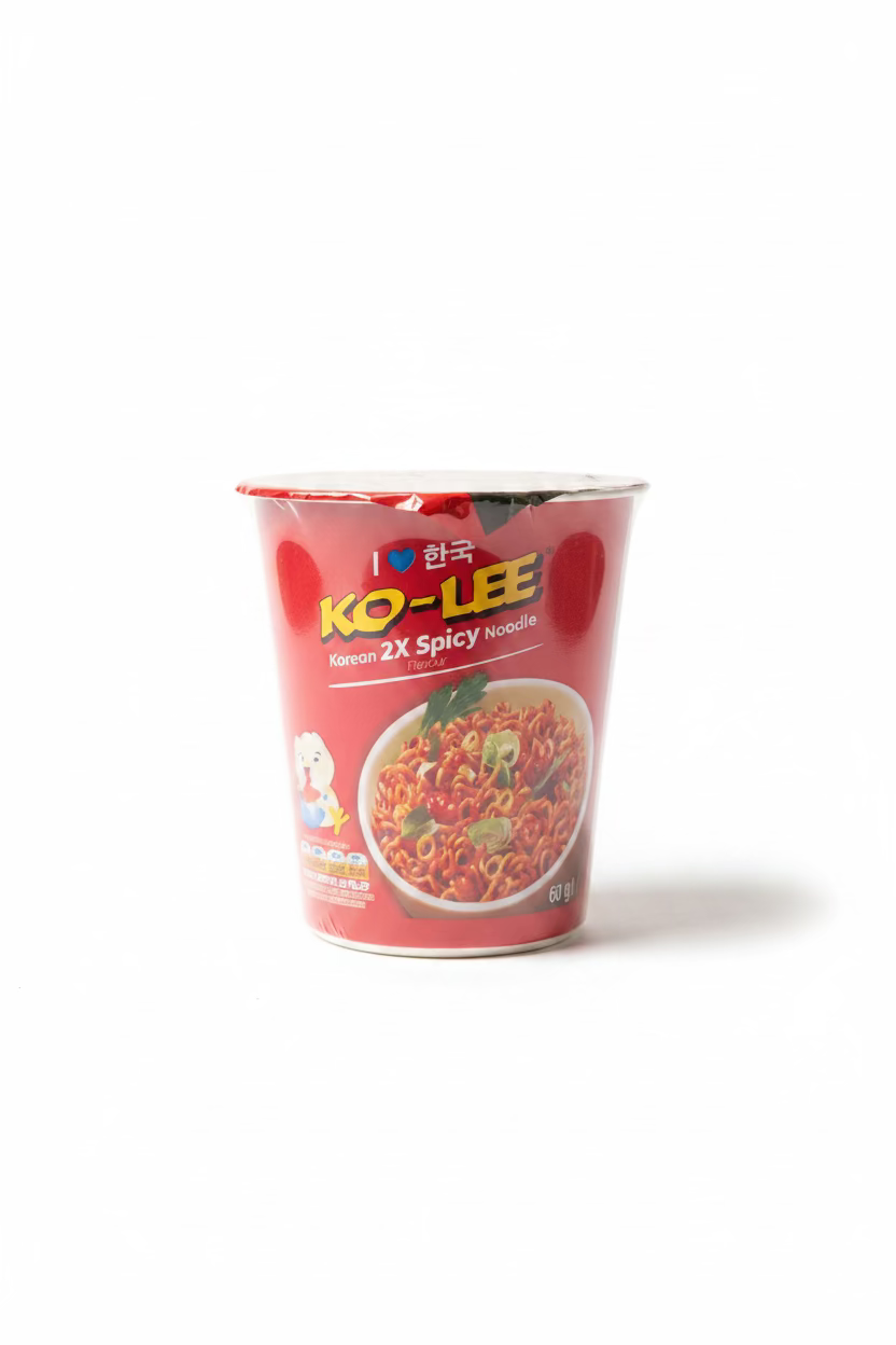 KO-LEE KOREAN 2X SPICY NOODLE CUP 65g