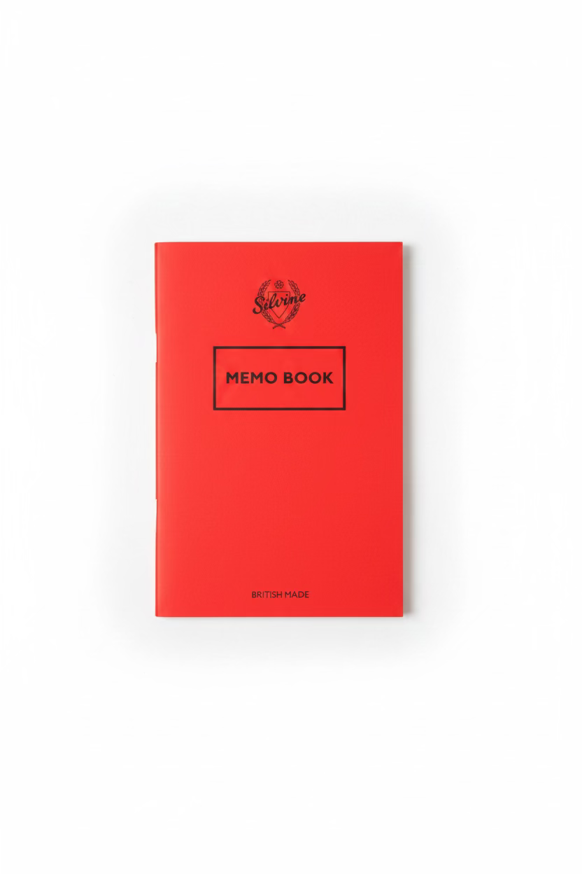 SILVINE MEMO BOOK RULED FEINT 158x 99mm 36 LEAVES