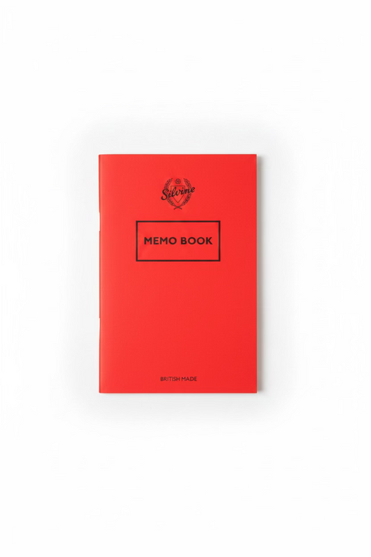 SILVINE MEMO BOOK RULED FEINT 158x 99mm 36 LEAVES