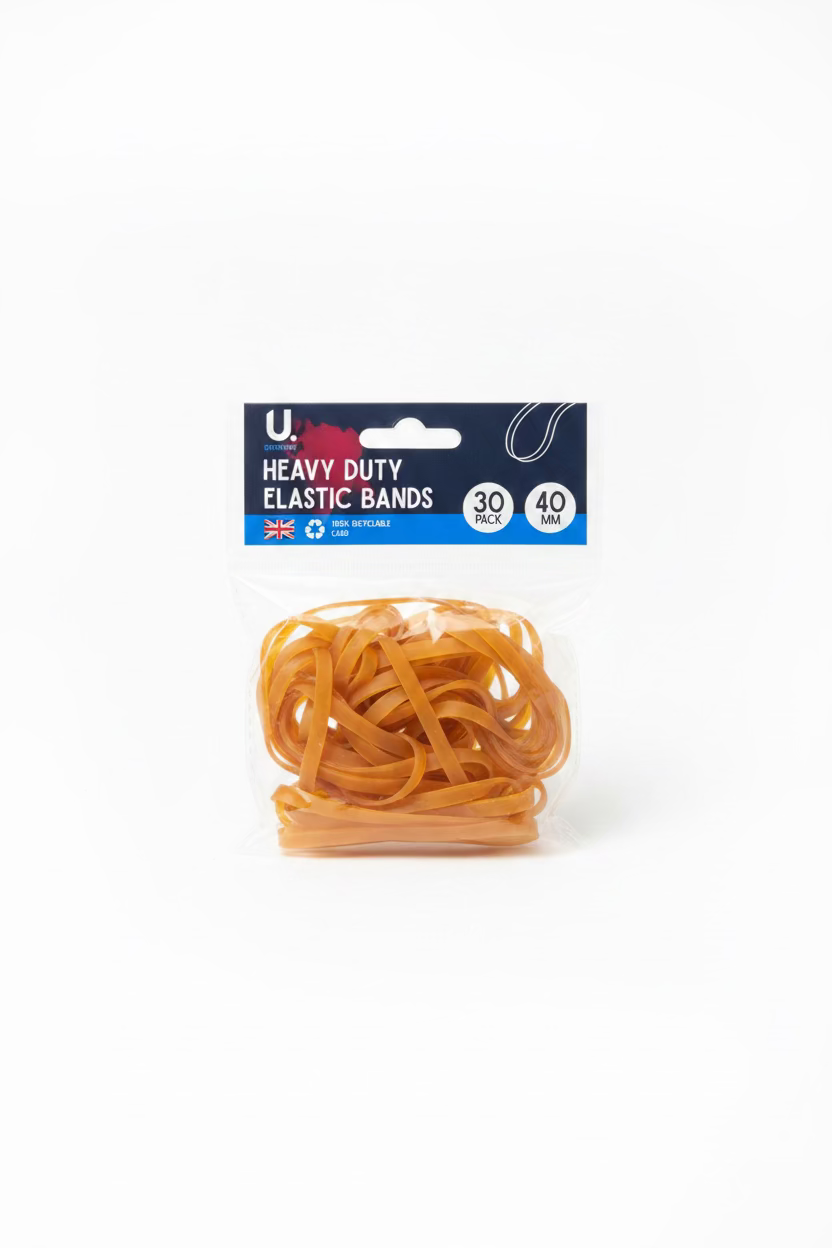 Heavy Duty Elastic Bands pack of 30/40mm