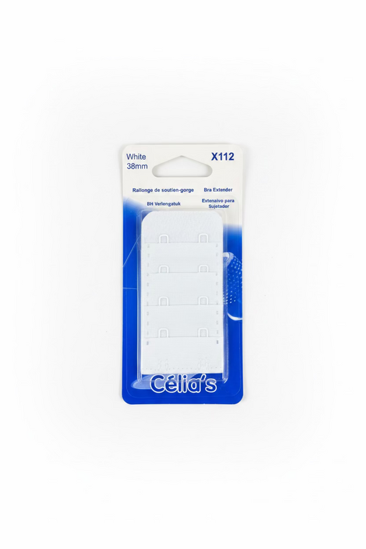 BRA EXTENDER WHITE 38mm