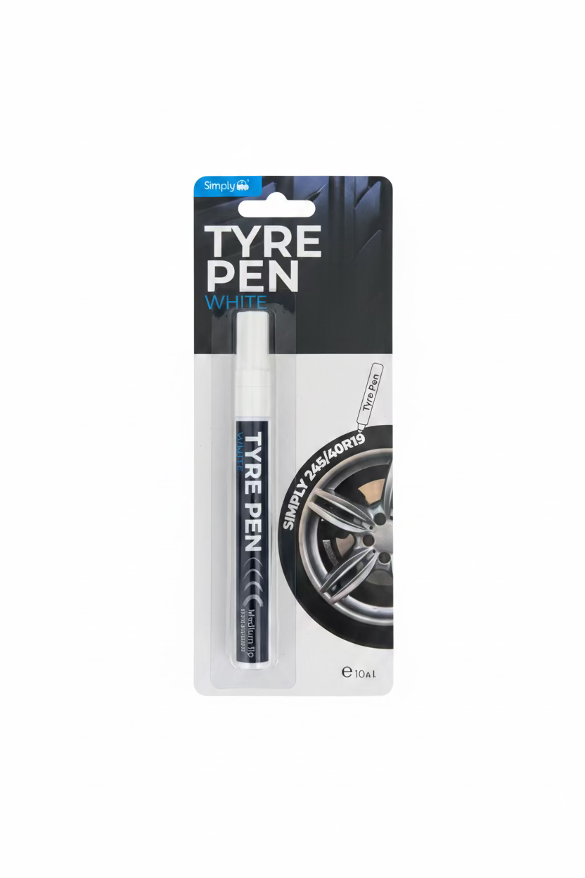 SIMPLY TYRE PEN WHITE 10ml
