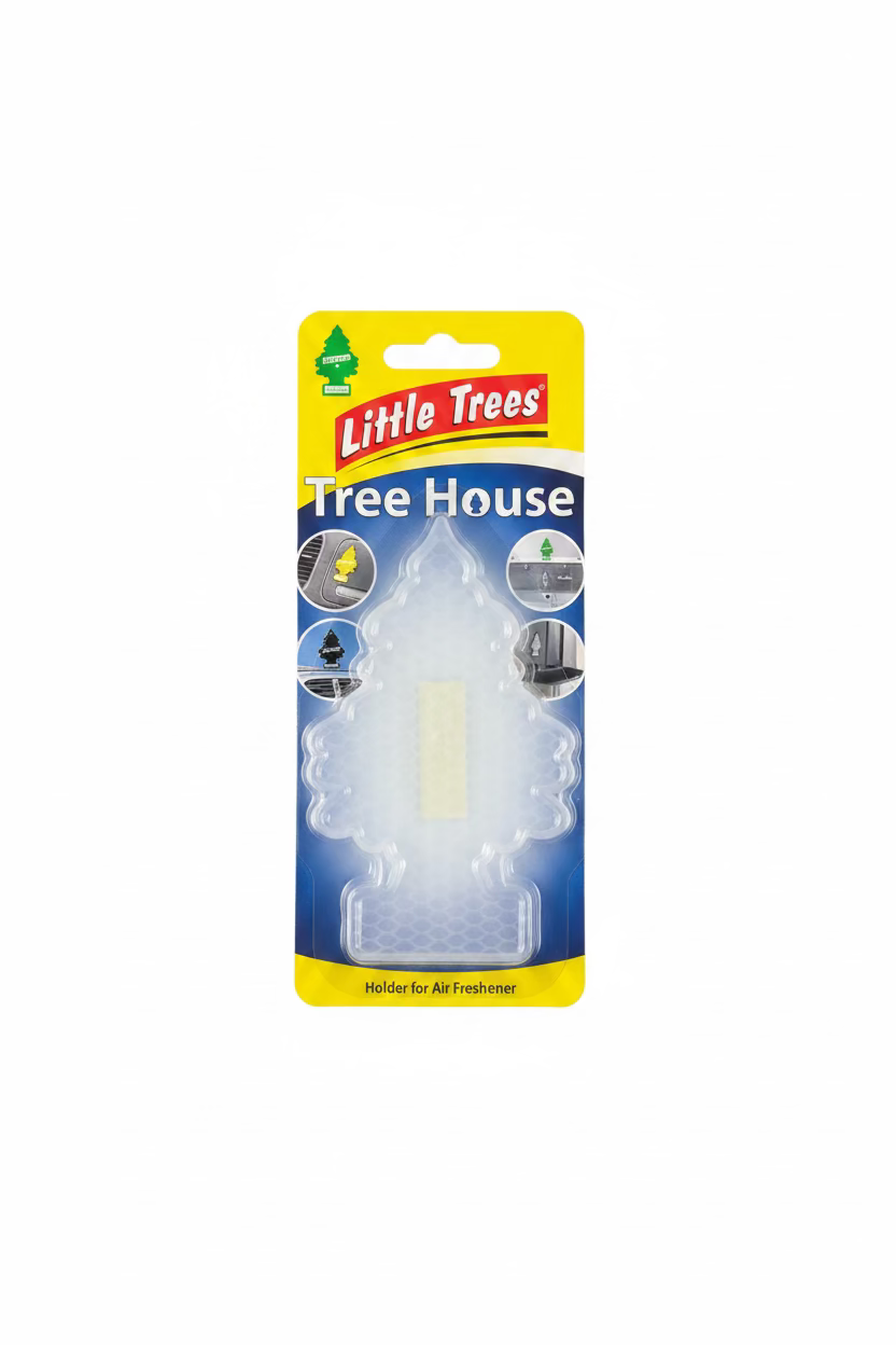 TREE HOUSE HOLDER FOR LITTLE TREES CLEAR