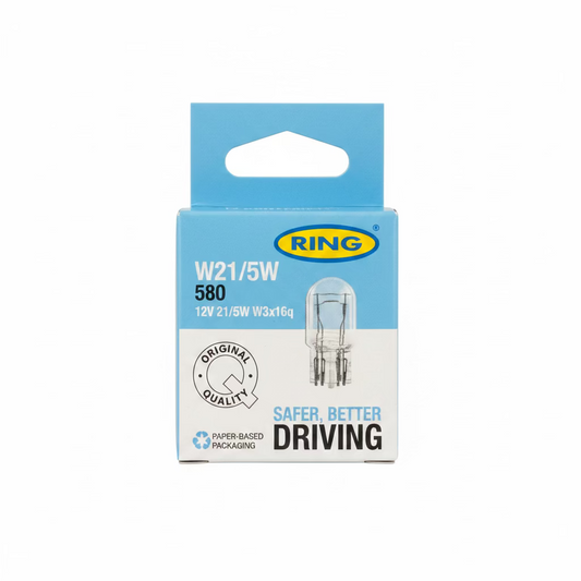 RING W21/5W 580 12v 21/5w W3x16q