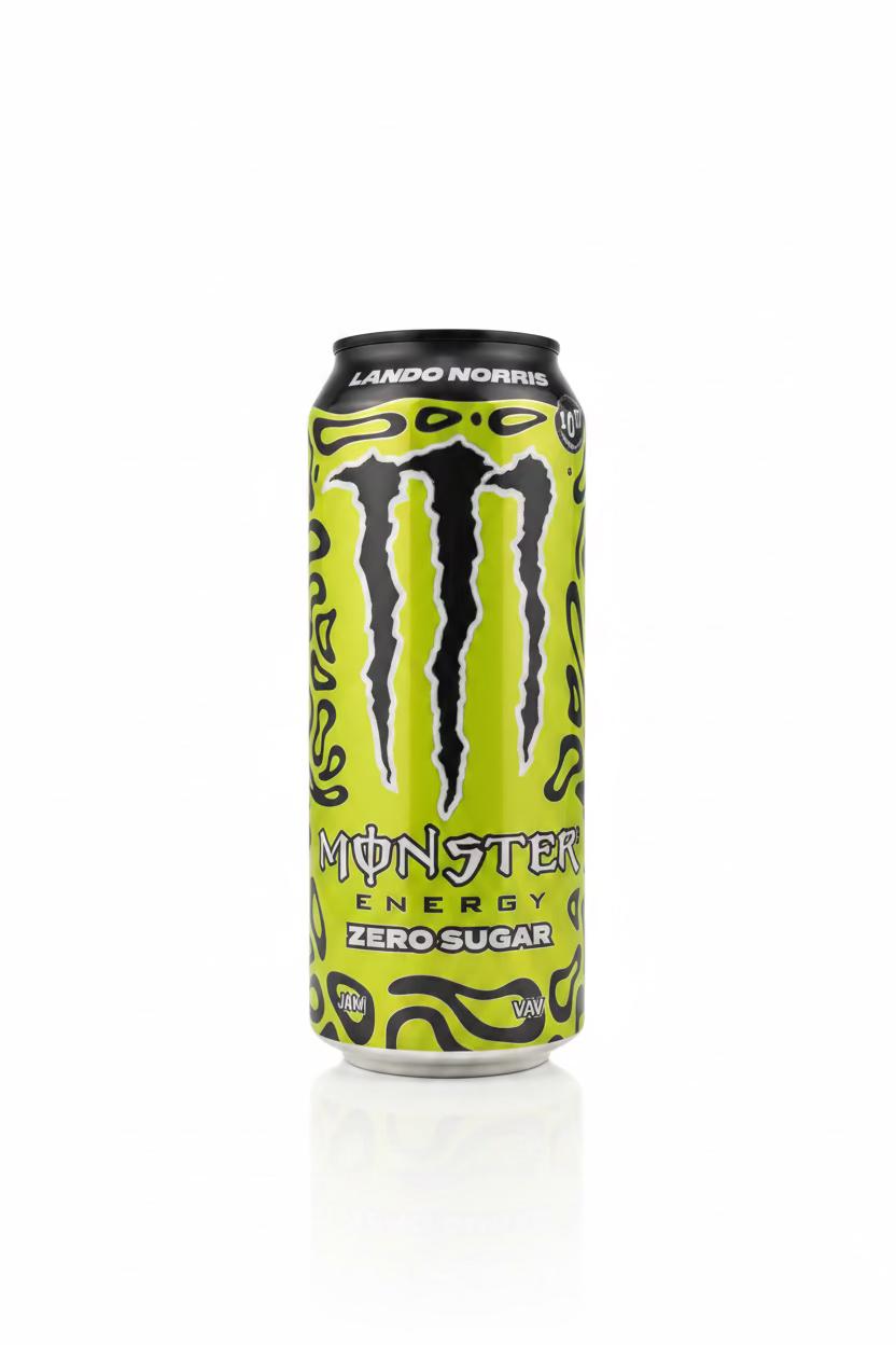 MONSTER ENERGY DRINK ZERO SUGAR LANDO NORRIS 500ml