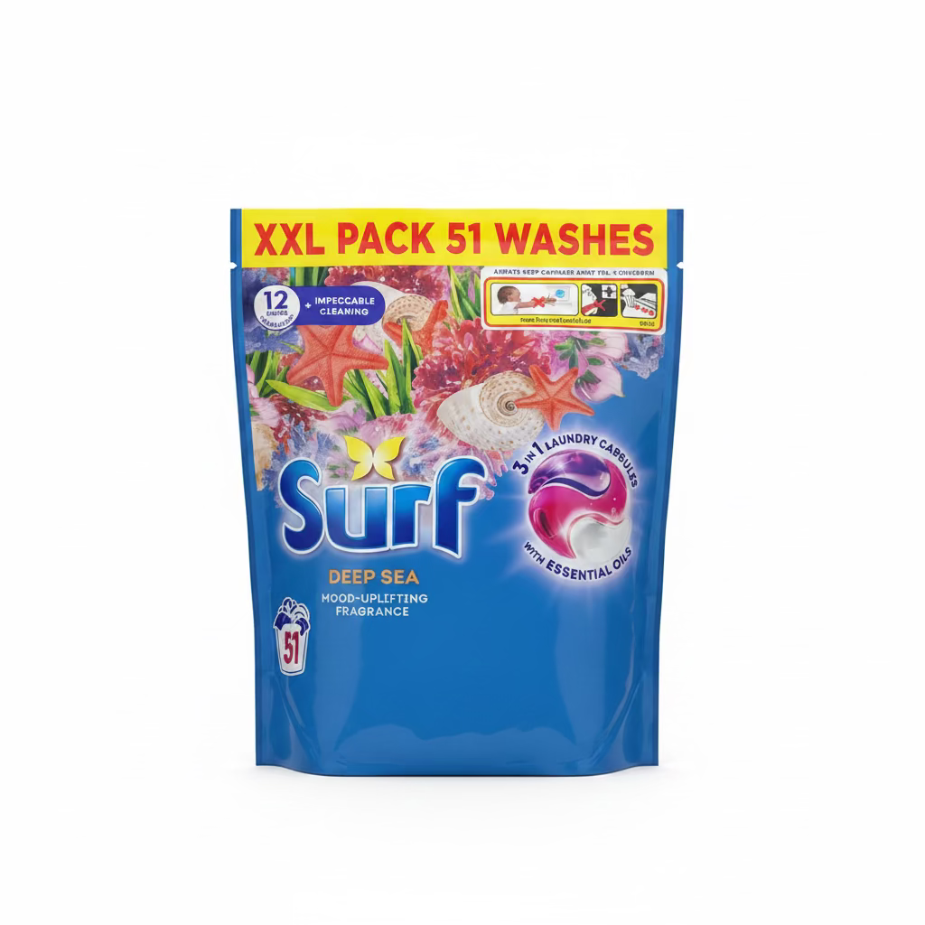 SURF 3 in 1 LAUNDRY CAPSULES DEEP SEA 51W