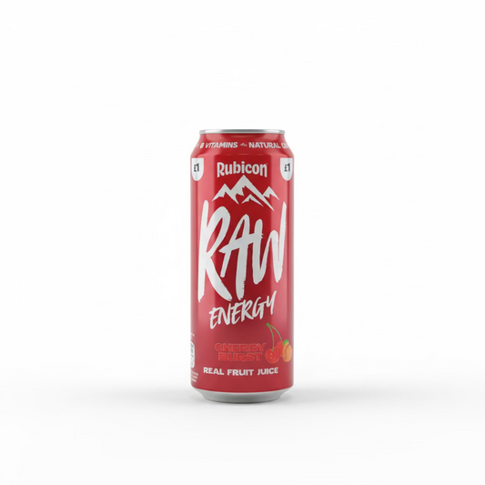 RUBICON RAW ENERGY DRINK CHERRY BURST 500ml