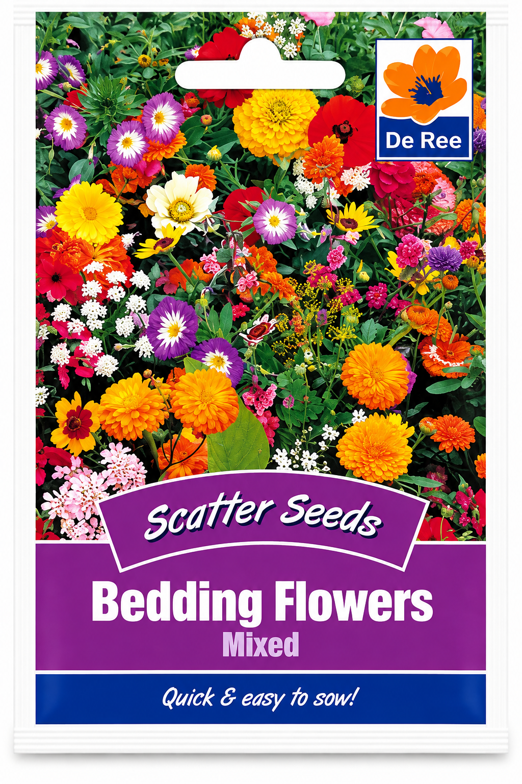 DE REE BEDDING FLOWERS MIXED