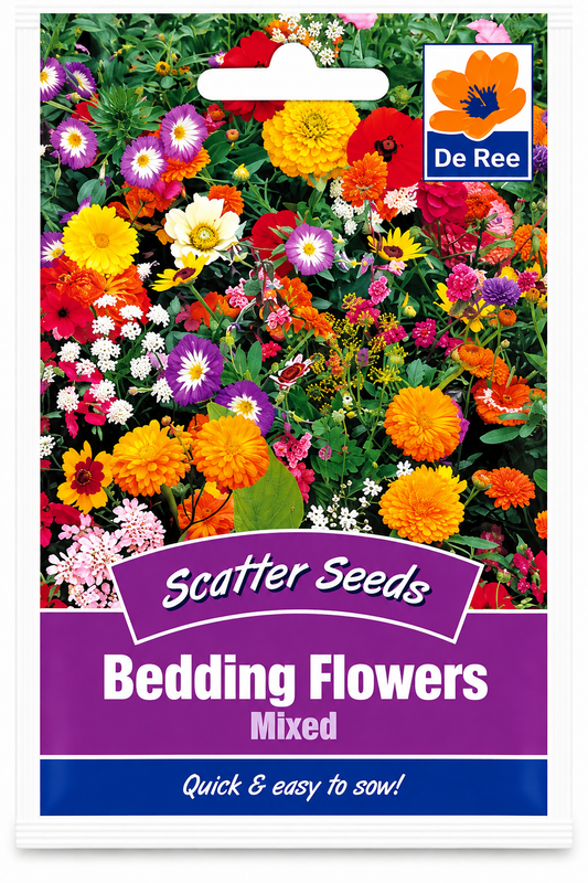 DE REE BEDDING FLOWERS MIXED