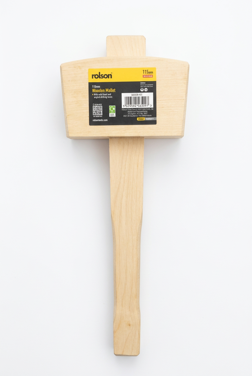 ROLSON 115mm WOODEN MALLET