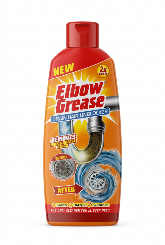 ELBOW GREASE DRAIN HAIR UNBLOCKER 600ml