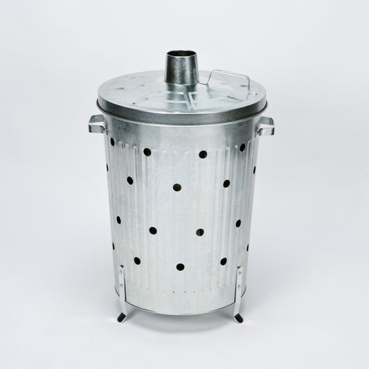 Incinérateur galvanisé 75L