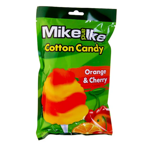 Barbe à Papa Mike & Ike Orange & Cerise (85g)