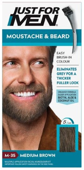 Just For Men Barbe M35 Châtain Moyen