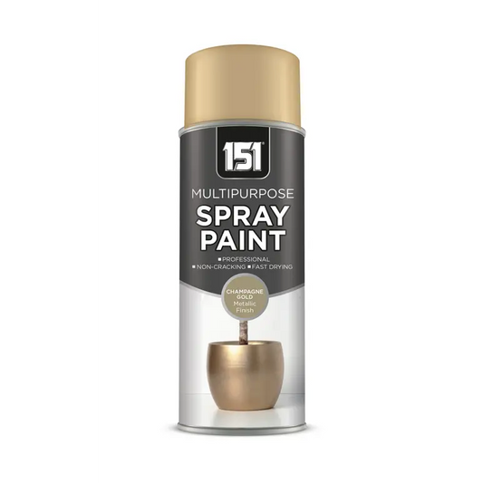 Peinture aérosol or champagne brillant métallisé 400 ml