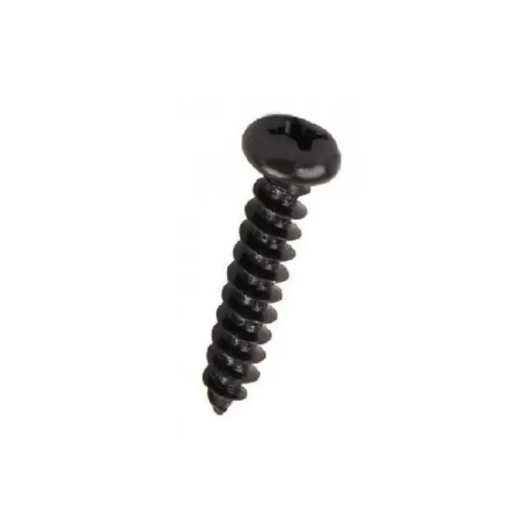 1680 RW6X100 Round Head Wood Screws Black Plated | Shop 25/PK