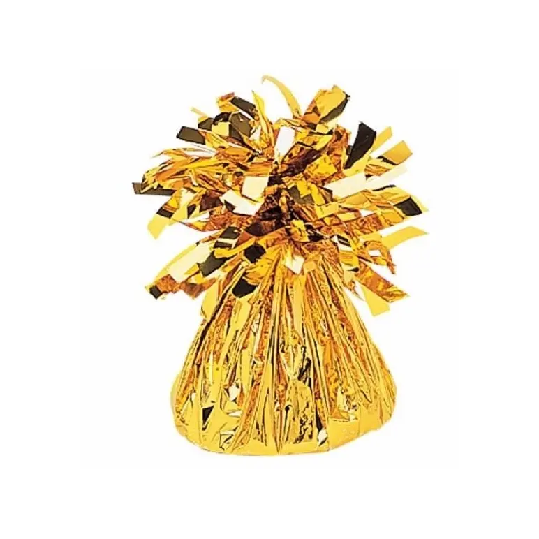UNIQUE PARTY FOIL BALLOON WEIGHT CLASSIC GOLD