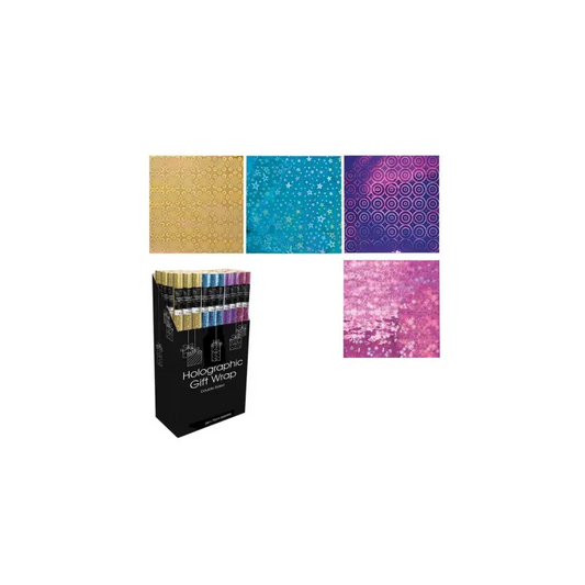 Holographic Wrap 2m x 70cm - 1 Supplied