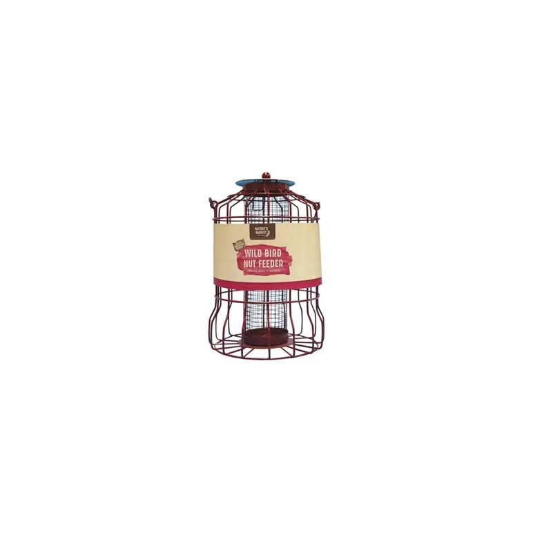 NUT FEEDER WITH SQUIRREL GURAD