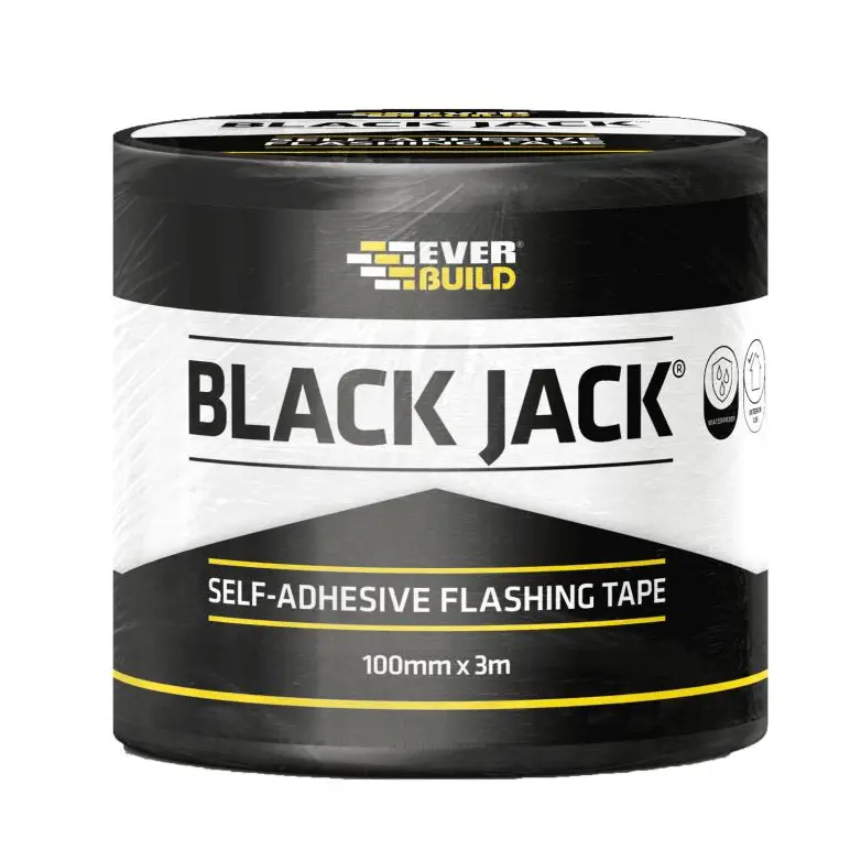 BANDE D'ÉTANCHÉITÉ AUTO-ADHÉSIVE EVERBUILD BLACK JACK 100 MM X 3 M