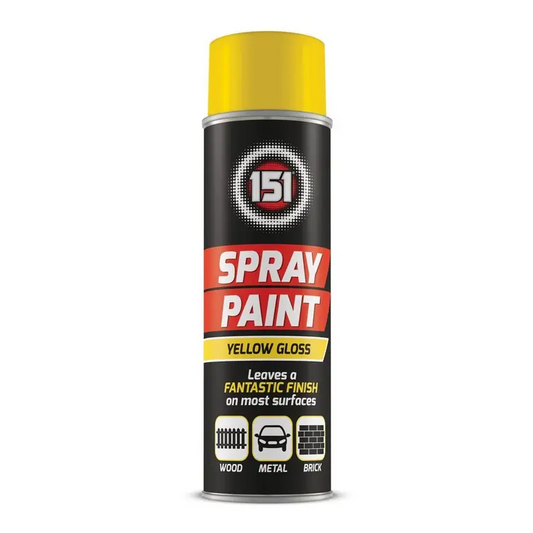 151 Yellow Gloss Spray Paint 250ml