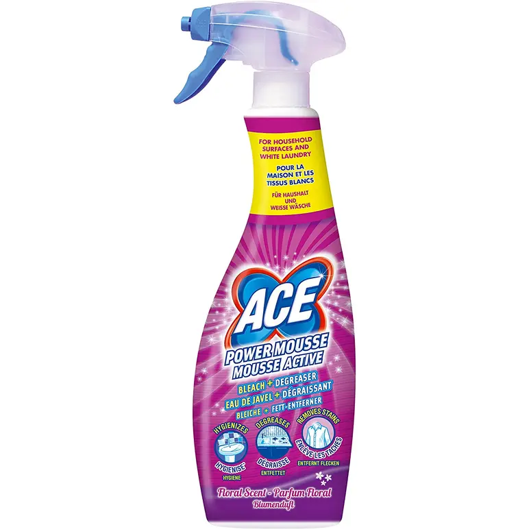Ace Power Mousse Bleach + Degreaser 700ml