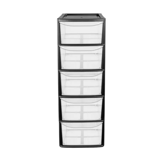 THUMBSUP A4 5 BLACK DRAWER UNIT