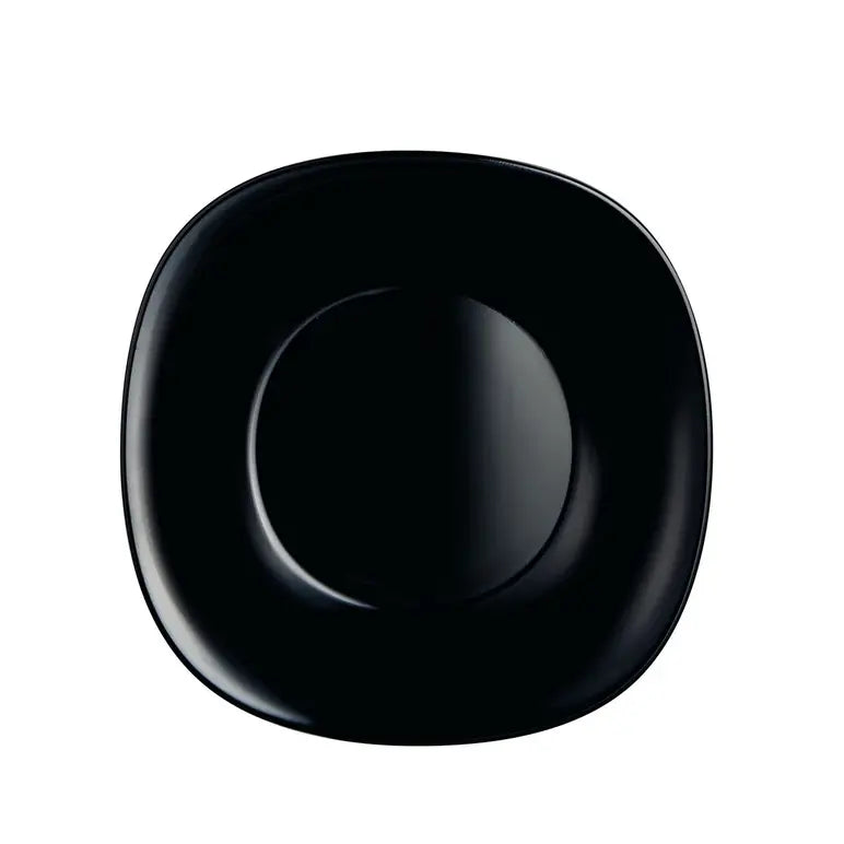 LUMINARC CARINE DINNER PLATE 27CM BLACK / NOIR