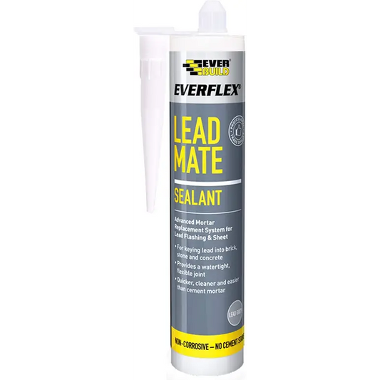 EVERBUILD EVERFLEX LEAD MATE SEALANT 295ML - GREY