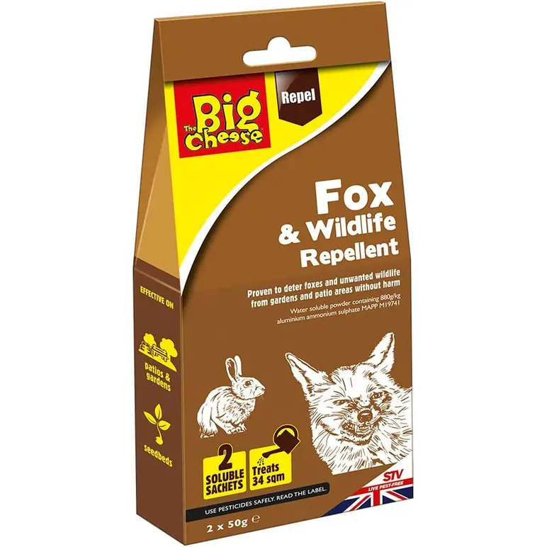 BIG CHEESE FOX & WILDLIFE REPELLENT 50G 2/PK