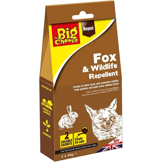 BIG CHEESE FOX & WILDLIFE REPELLENT 50G 2/PK