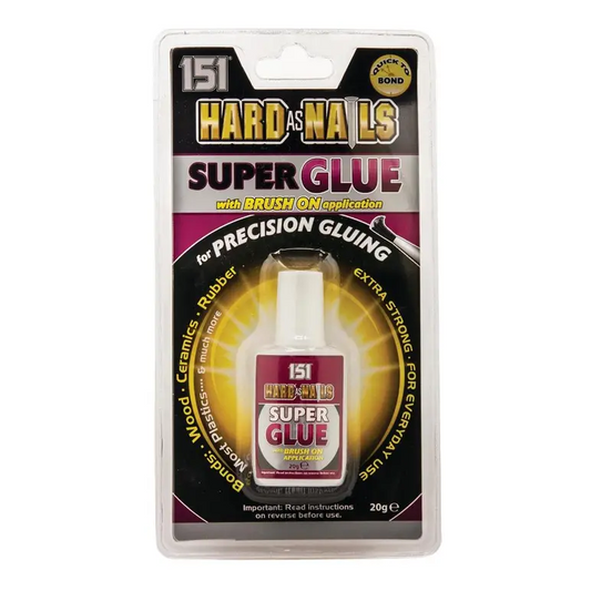 151 HARD AS NAIL SUPERGLUE WITH BRUSH 20G