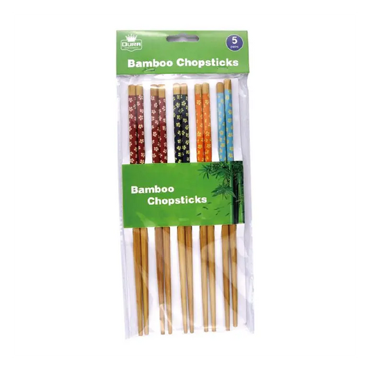 Baguettes en bambou paquet de 5