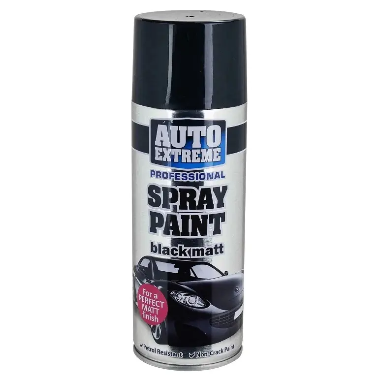 AX Black Matt Spray Paint 400ML