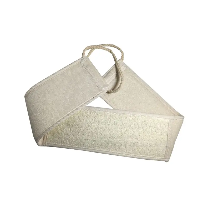 BLUE CANYON EXFOLIATING LOOFAH BACK SCRUBBING STRAP
