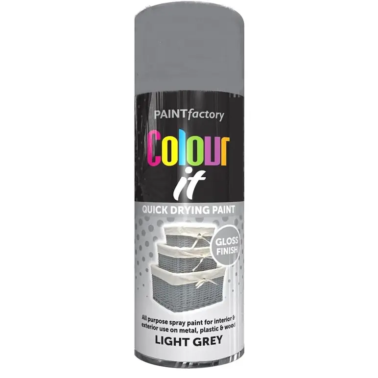 PAINT FACTORY COLOUR IT LIGHT GREY GLOSS 400ML