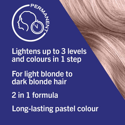 Schwarzkopf Live Permanent Lightener + Pastel Twist 104 COOL LILAC