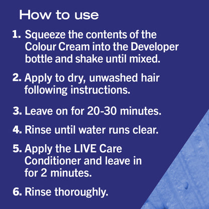Schwarzkopf LIVE BLUE BERRY PERMANENT COLOUR 059