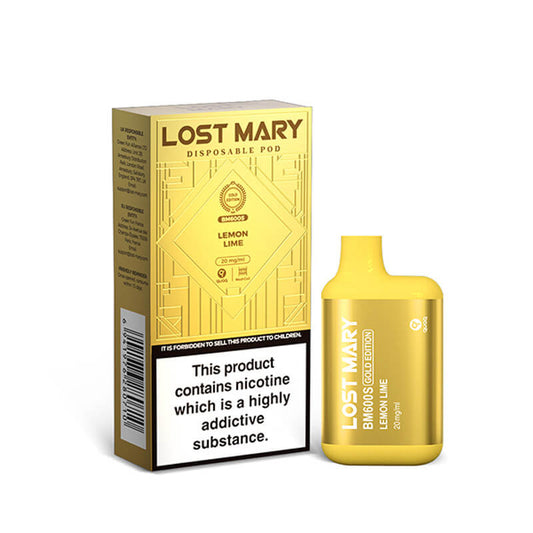 Lost Mary Disposable Pod Lemon Lime 600 puffs