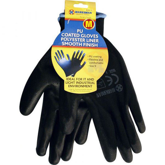 GANTS DE CHANTIER ENDUITS PU Taille M