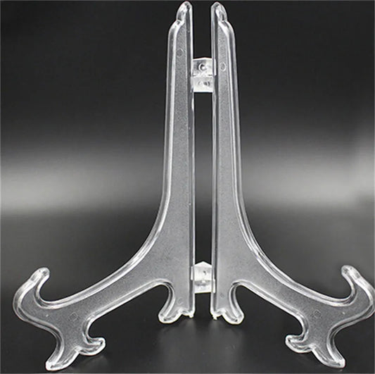 Support d'assiette transparent 250mm - 450mm 10pouces-18pouces