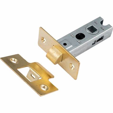Tubular Mortice Latch, CP 63mm 1pk