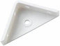 Corner Braces, White Plastic, 50mm X 50mm