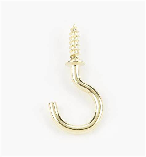 Cup Hooks, Unshouldered, EB 25mm (1")