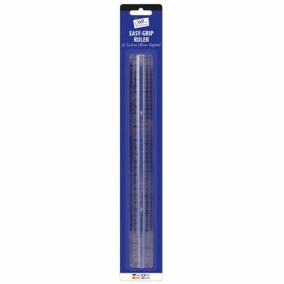 Tallon 30cm Easy Grip Ruler School Stationery 12 Inches