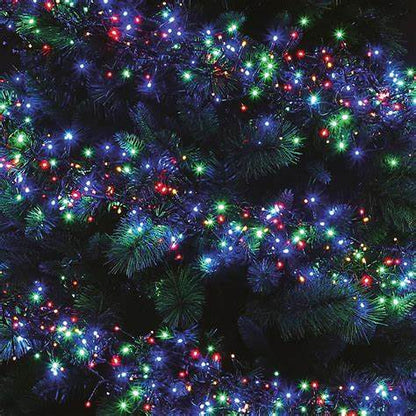 Christmas Workshop 288 LED Multi-Colour Chaser Cluster Light
