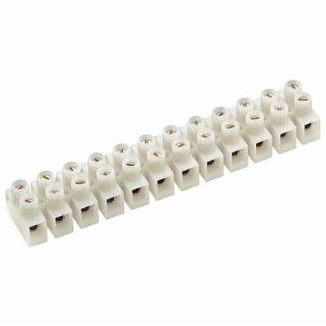 16 Amp Terminal/ Connector Strips, 1 Piece 3-Way