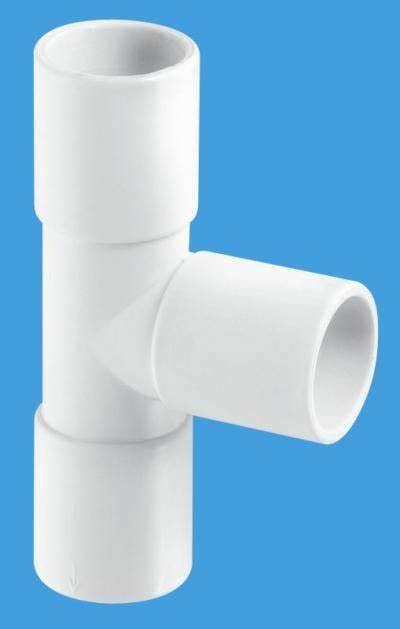 Overflow Fittings - Equal Tee Connector, 22mm